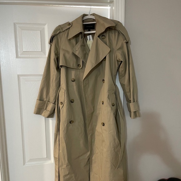 Banana republic factory trench coat small petite NWT - Picture 1 of 2